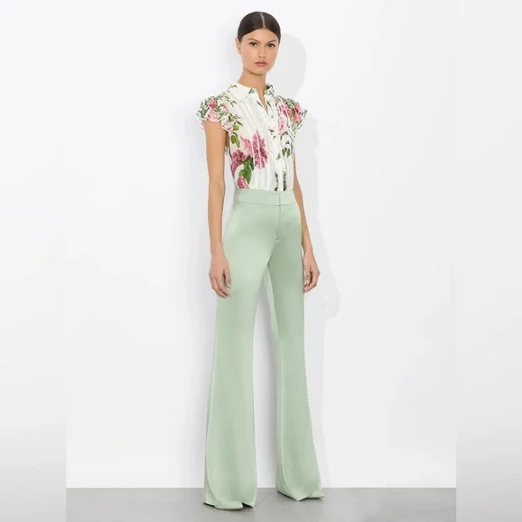 Alice + Olivia Minda Blouse - Rose Whisper - Picture 5 of 8